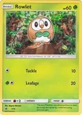 Rowlet - 1/12 #001/012