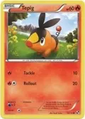 Tepig 15/114 (Cosmos Holo) #015/114