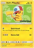 Ash's Pikachu #SM112