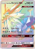 Dusk Mane Necrozma GX (Secret Rare) #163/156