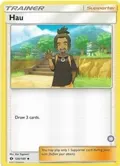 Hau (19) (Alolan Sandslash Half-Deck) #120/149