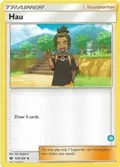 Hau (19) (Alolan Ninetales Half-Deck) #120/149