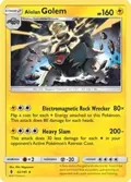 Alolan Golem - 42/145 (Cosmos Holo) #042/145