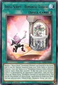 Abyss Script - Romantic Terror LED3-EN047