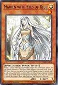 Maiden with Eyes of Blue LED3-EN008