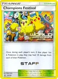 Champions Festival - SM148 (World Championships 2018) [Staff] #SM148