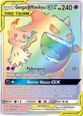 Gengar & Mimikyu GX (Secret) #186/181