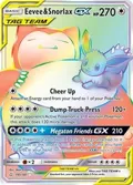 Eevee & Snorlax GX (Secret) #191/181