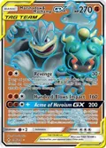 Marshadow & Machamp GX (198) (Full Art) #198/214