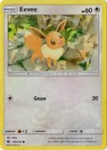 Eevee - 155/214 (Let's Play, Eevee!) (Cracked Ice Holo) #155/214