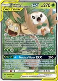 Rowlet & Alolan Exeggutor GX #1/236