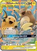 Raichu & Alolan Raichu GX #54/236