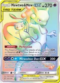 Mewtwo & Mew GX (Secret) #242/236