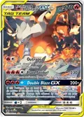 Reshiram & Charizard GX #SM201