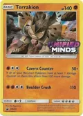 Terrakion - SM205 (Prerelease) [Staff] #SM205