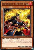 Brotherhood of the Fire Fist - Raven OP12-EN014