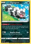 Galarian Zigzagoon #117/202