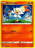 Scorbunny - 030/202 (Cosmos Holo) #030/202