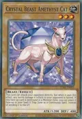 Crystal Beast Amethyst Cat LDS1-EN093
