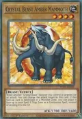 Crystal Beast Amber Mammoth LDS1-EN094