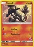 Salandit - 25/156 (#31 Charizard Stamped) #025/156