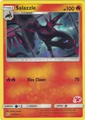 Salazzle - 34/236 (#7 Charizard Stamped) #034/236