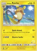 Alolan Raichu - SM65 (#25 Pikachu Stamped) #SM65