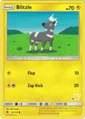 Blitzle - 81/214 (#19 Pikachu Stamped) #081/214