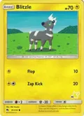 Blitzle - 81/214 (#45 Pikachu Stamped) #081/214