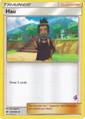 Hau - 120/149 (Mewtwo Stamped) #120/149