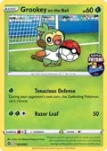 Grookey on the Ball - 003/005 (Pokemon Futsal) #003/005
