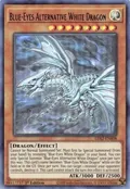 Blue-Eyes Alternative White Dragon (Purple) LDS2-EN008
