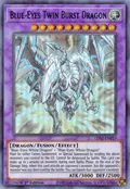 Blue-Eyes Twin Burst Dragon (Green) LDS2-EN019
