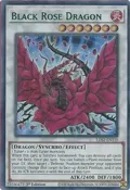 Black Rose Dragon (Green) LDS2-EN110