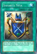 Knight's Title (Reshef of Destruction) (Secret Rare) ROD-EN002