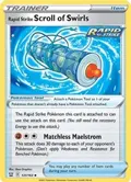 Rapid Strike Scroll of Swirls #131/163