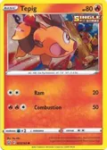 Tepig - 023/163 (Cosmos Holo) #023/163