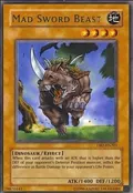 Mad Sword Beast DB1-EN201