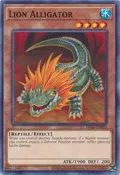 Lion Alligator OP16-EN022