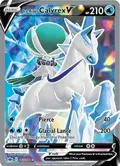 Ice Rider Calyrex V (Full Art) #163/198
