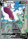 Medicham V (Alternate Full Art) #186/203