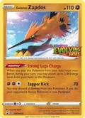 Galarian Zapdos - SWSH124 (Prerelease) #SWSH124