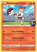 Scorbunny on the Ball - 004/005 (Pokemon Futsal) #004/005