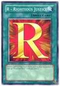 R - Righteous Justice DP03-EN018