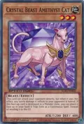 Crystal Beast Amethyst Cat SGX1-ENF02