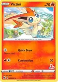 Victini - 007/073 (#53 Cinderace Stamped) #007/073