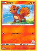 Vulpix - 029/264 (#31 Cinderace Stamped) #029/264