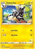 Zebstrika - 054/185 (#25 Pikachu Stamped) #054/185
