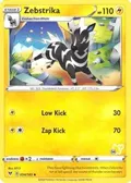 Zebstrika - 054/185 (#56 Pikachu Stamped) #054/185