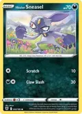 Hisuian Sneasel - 092/189 (Cosmos Holo) #092/189